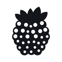 Himbeeren einfaches Symbol vektor