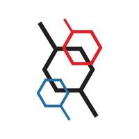 Bio-Technologie-Labor-Logo-Zeichen-Vorlage Vektor-Design-Symbol vektor