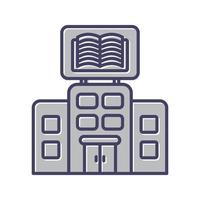 Bibliotheksvektorsymbol vektor