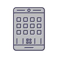 Handy-App-Vektorsymbol vektor