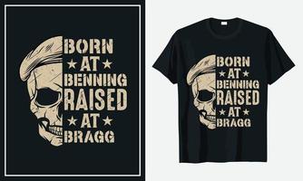 Veteran des T-Shirt-Designs der US-Armee vektor