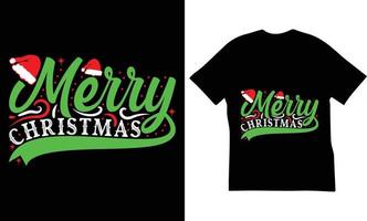 Frohe Weihnachten zitiert T-Shirt-Design. das beste T-Shirt-Design mit Weihnachtszitaten. vektor