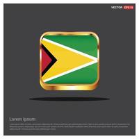 guyana flagga design vektor