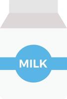 Milchpackungsvektorillustration auf einem Hintergrund. Premium-Qualitätssymbole. Vektorsymbole für Konzept und Grafikdesign. vektor