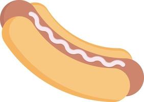 Hotdogs-Vektorillustration auf einem Hintergrund. Premium-Qualitätssymbole. Vektorsymbole für Konzept und Grafikdesign. vektor