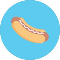 Hotdogs-Vektorillustration auf einem Hintergrund. Premium-Qualitätssymbole. Vektorsymbole für Konzept und Grafikdesign. vektor