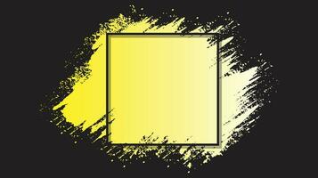 moderner gelber Farbspritzer-Designhintergrund mit Farbverlauf vektor
