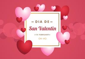 Gratis San Valentin Hintergrund vektor