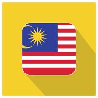 malaysia unabhängigkeitstag kartendesignvektor vektor