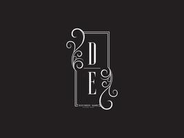 Luxus-de-Logo-Symbol, kreatives de-Letter-Logo-Design für Unternehmen vektor