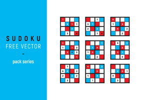 Sudoku gratis Vector Illustration