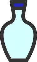 Symbol für Flaschenfarbe vektor