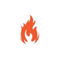 Flamme Symbol Feuer Vektor Design