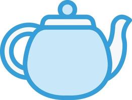 Teekanne-Vektor-Icon-Design-Illustration vektor
