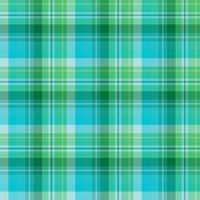 Nahtloses Muster in wunderschönen blauen und grünen Farben für Plaid, Stoff, Textil, Kleidung, Tischdecke und andere Dinge. Vektorbild. vektor