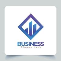 Corporate Abstract Business Logo Template Design, mit Farbverlauf und kreativem Digitalkonzept-Logo. kreative Designvorlage mit Geschäftskonzept. Vektordatei kostenlos herunterladen. vektor