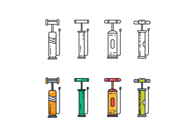 Free Air Pump Vector Pack