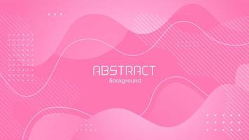 moderner flüssiger rosa abstrakter Hintergrund vektor