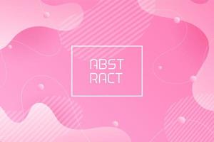 trendiger moderner rosa fließender abstrakter Hintergrund vektor
