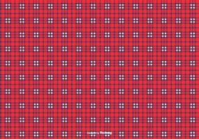 Blå / röd flanell mönster bakgrund vektor