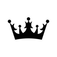 krona ikon enkel vektor