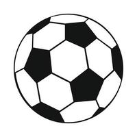 Ball schwarz einfaches Symbol vektor