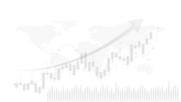 ekonomi situation begrepp. finansiell företag statistik med ljusstake Diagram visa stock marknadsföra vektor