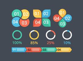 Fri vektor Infographic Elements