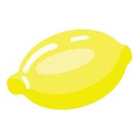 citron- frukt ikon tecknad serie vektor. funderade vin vektor