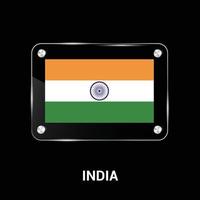 indisk oberoende dag design kort vektor