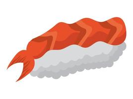 temarizuchi sushi asiatisches essen vektor