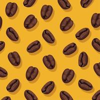 Kaffeesamen-Muster vektor