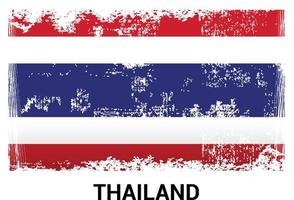 thailand flag design vektor