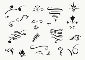 West Flourish Free Vector