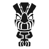 Maya-Idol-Ikone, einfacher Stil vektor