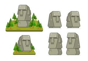 Easter Island Vector Illustration