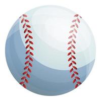 Baseball-Ball-Symbol, Cartoon-Stil vektor