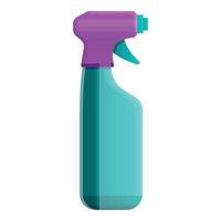 Symbol für Reinigungssprühflasche, Cartoon-Stil vektor