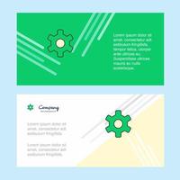 miljö redskap abstrakt företags- företag baner mall horisontell reklam företag baner vektor