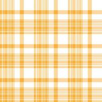 sömlös mönster i underbar värma gul och vit färger för pläd, tyg, textil, kläder, bordsduk och Övrig saker. vektor bild.