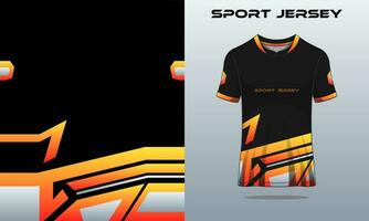 T-Shirt mit abstrakter Textur, Fußballdesign für Rennsport, Fußballspiele, Motocross-Spiele, Radfahren vektor