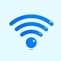 wiFi ikon eller logotyp isolerat tecken symbol vektor illustration - hög kvalitet blå och orange Färg stil vektor ikoner.