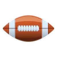 American-Football-Ball-Symbol, Cartoon-Stil vektor