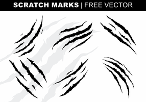 Scratch Marks Free Vector