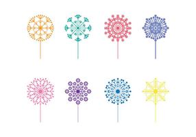 Kostenlose Blowball Vector Pack