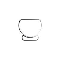 Cup-Symbol-Illustrationsvektor vektor