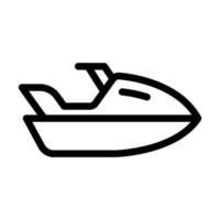 Jetski-Icon-Design vektor