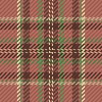 nahtloses muster des tartan-plaids. farbiger Textilhintergrund. Flanellhemden. vektorillustration für tapeten, stoff, käfig. vektor