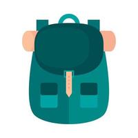 Rucksack-Camping-Symbol vektor