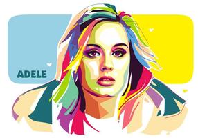 Adele Vector Popart Portrait